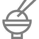 Noodle bowl icon